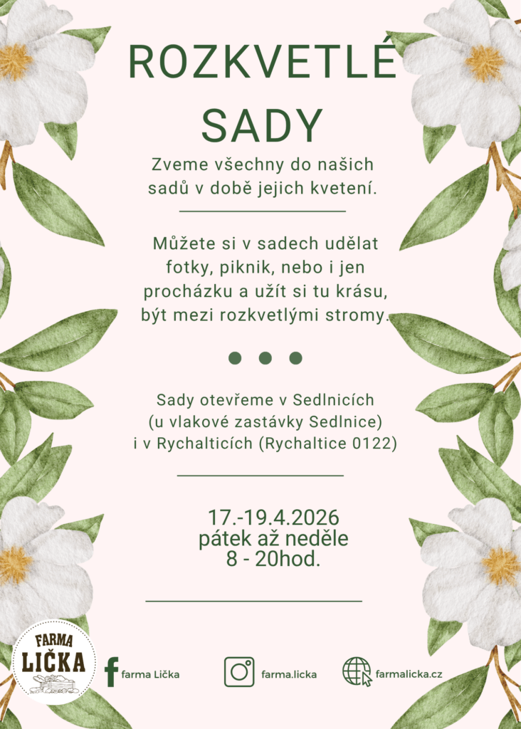 aktuality &bull; rozkvetle sady